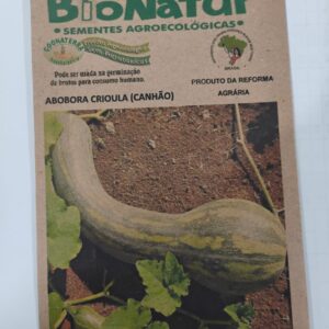 SEMENTE CRIOULA DE ABOBORA ENVELOPE 3G